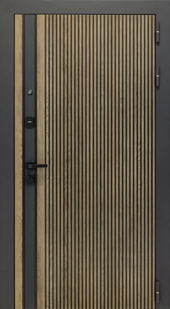 Входная дверь ДвериПРО Rosna ФЛ-700 (10мм, ясень белый) DPRO200235 внешняя сторона