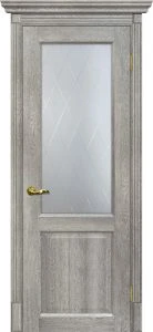 Межкомнатная дверь Тоскана-1 Чиаро гриджио