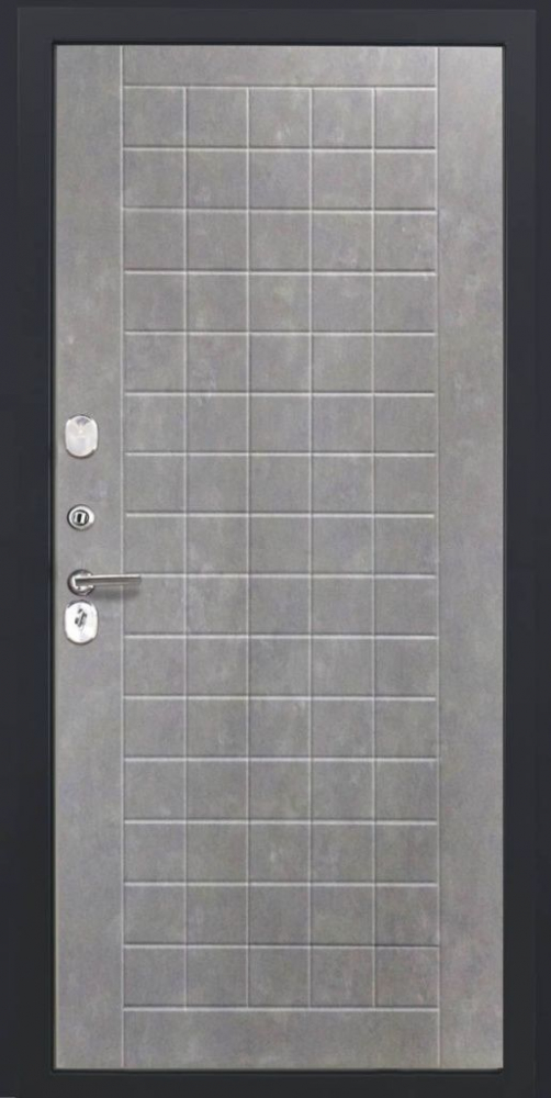 Входная дверь ДвериПРО Модель L-48 ФЛ-256 (10мм, бетон пепельный) DPRO197943 внутренняя сторона
