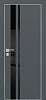 Межкомнатная дверь PX-16  AL кромка с 4-х ст. Графит матовый